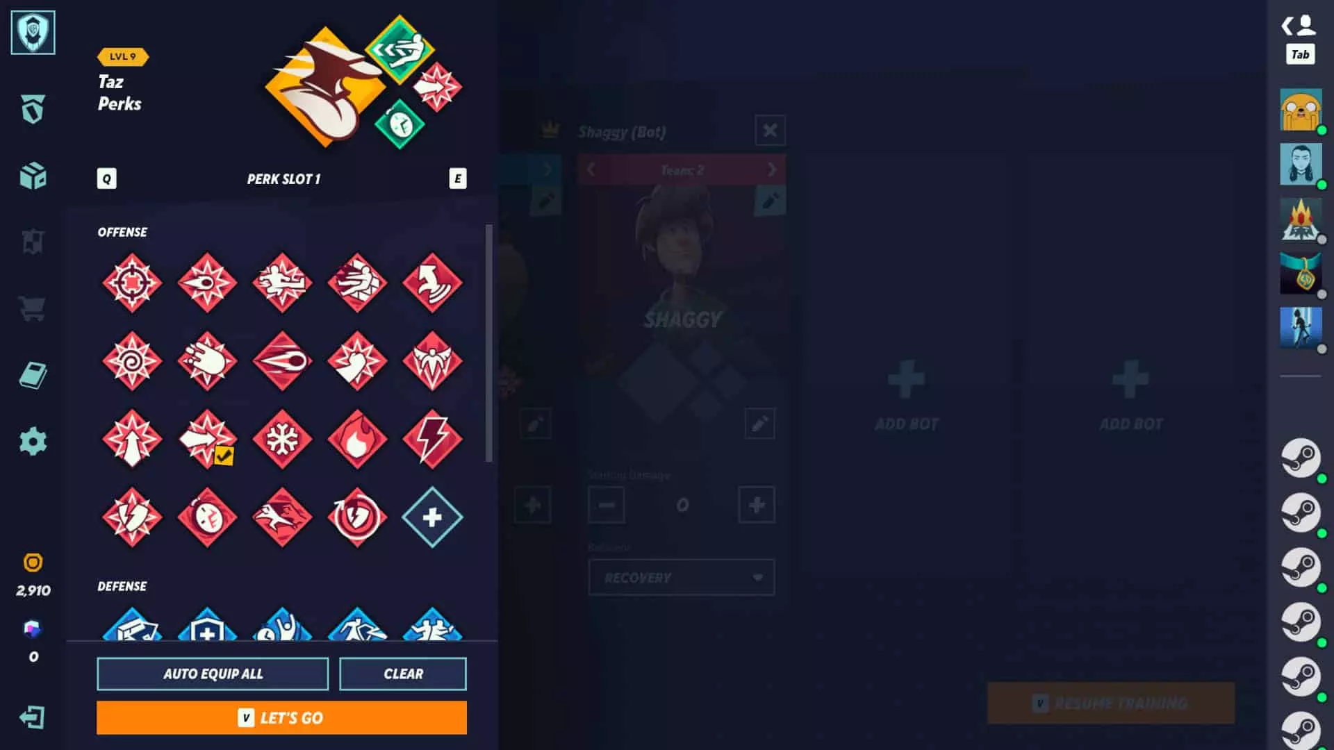 Best MultiVersus Season 1 Offensive Perks