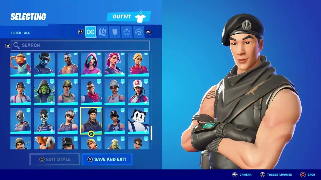 Fortnite Player Locker UI Leaked
