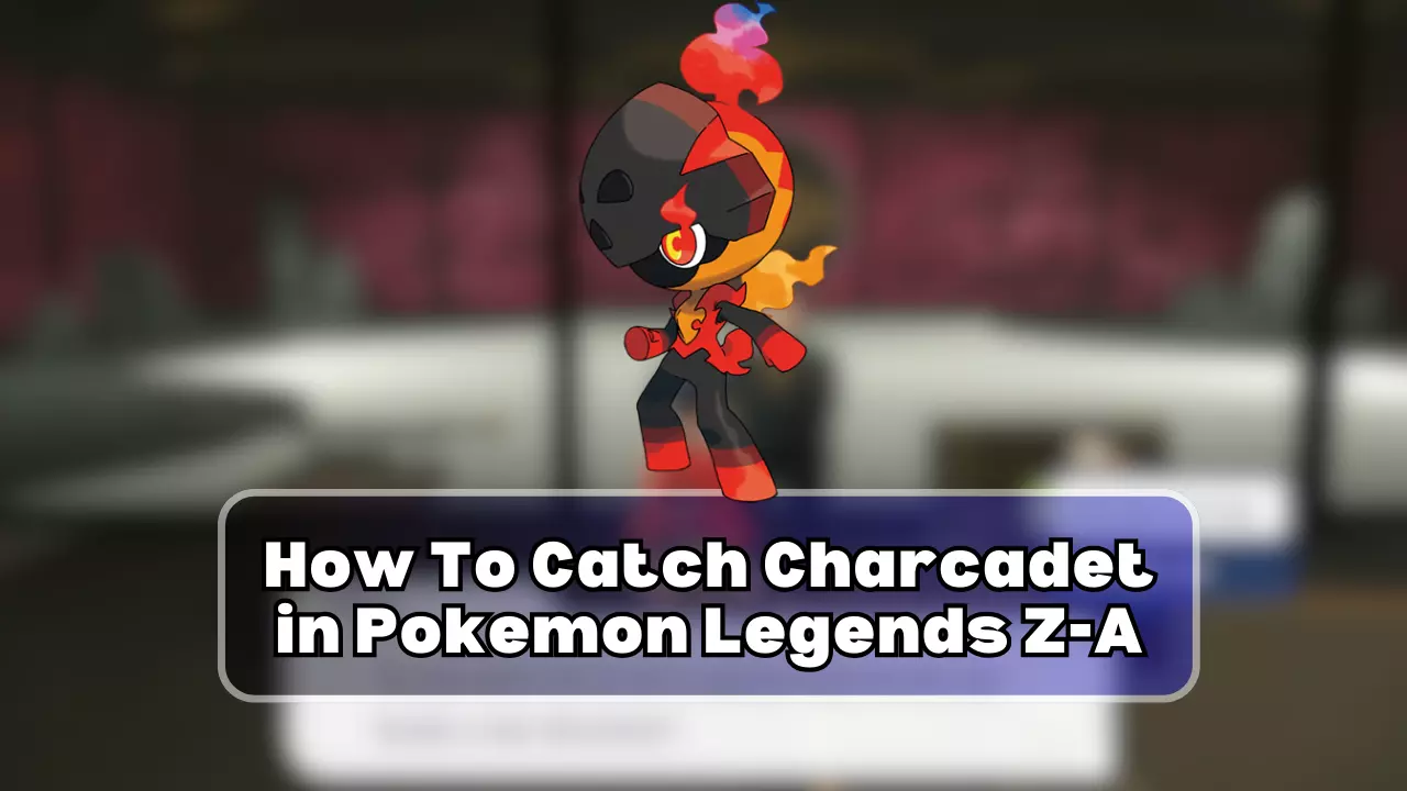Charcadet in Pokemon Legends Z-A