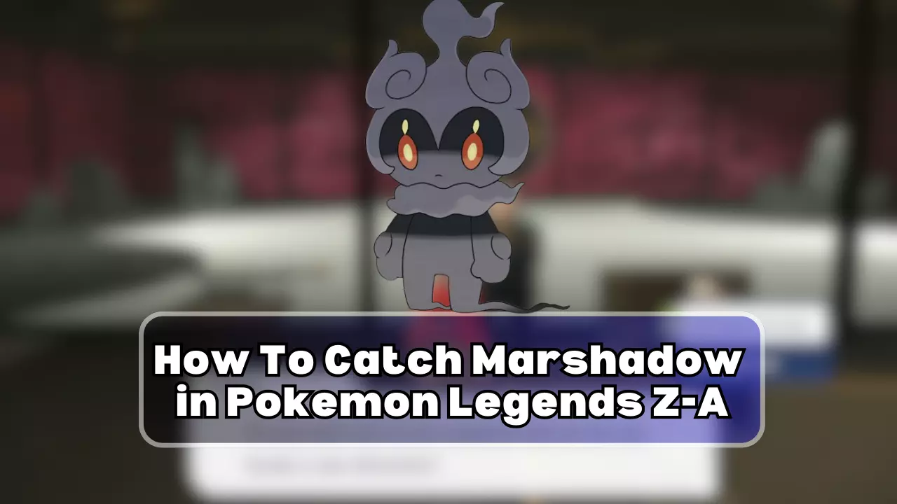 Marshadow in Pokemon Legends Z-A