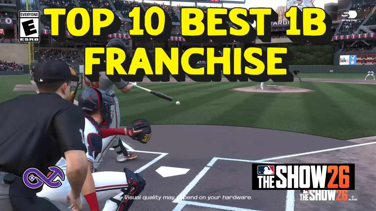 Best First Basemen MLB The Show 26